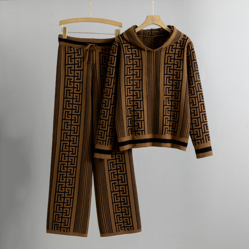 Women's Luna Valentina Knit Set – Chic Knit 2 Piece Ensemble
