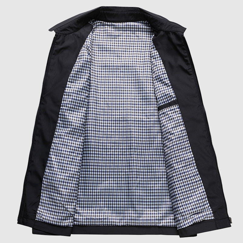 Callum Lightweight Twill Jacket - Designed for Smart, Lightweight Layering