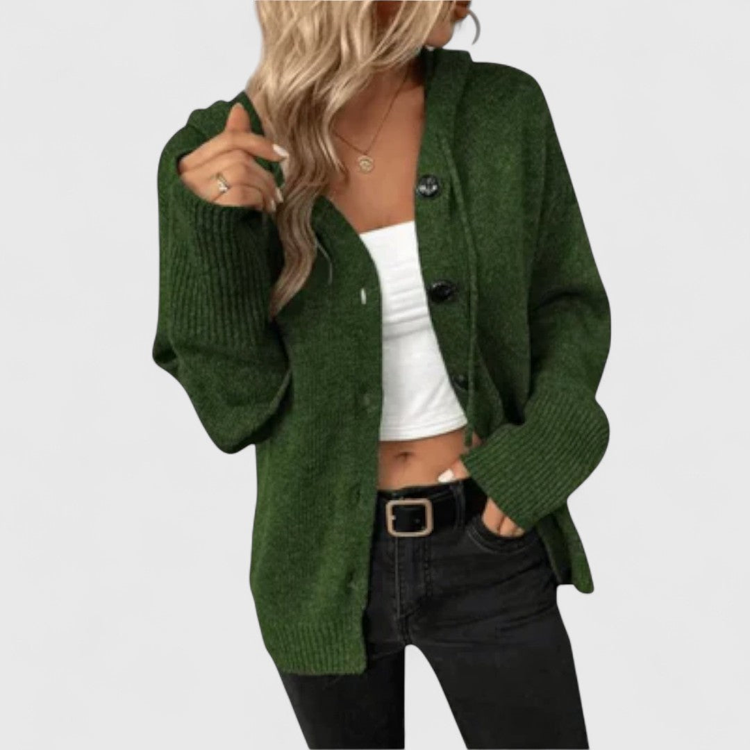 Britney Women’s Cardigan – Classic Soft Button-Up Knit