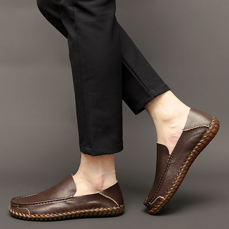 Bruno Men’s Loafers – Suede & Leather Loafer Shoes