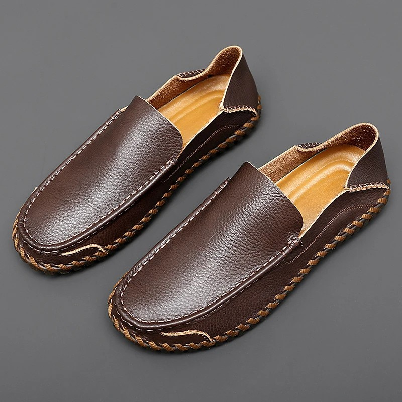 Bruno Men’s Loafers – Suede & Leather Loafer Shoes