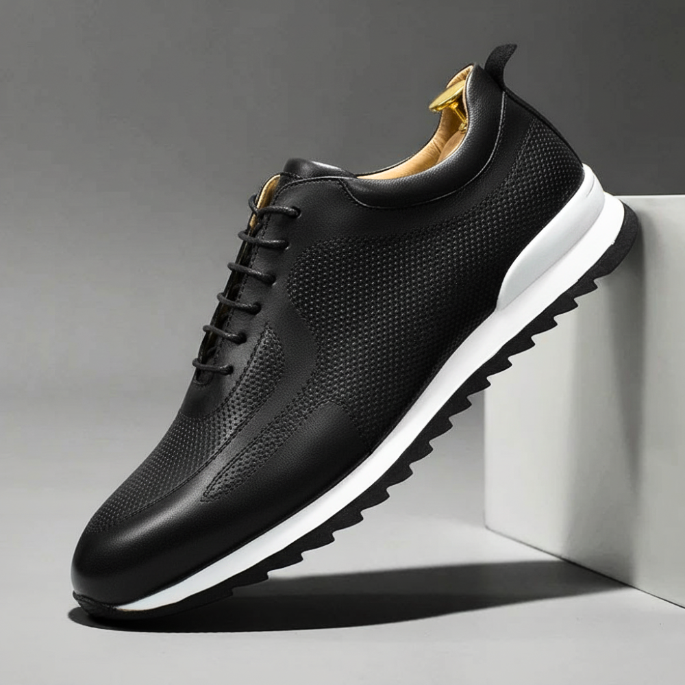 Fabrizio Men’s Leather Sneakers – Italian Leather Shoes