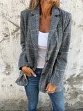 Valeria Women's Blazer – Structured Lapel Jacket
