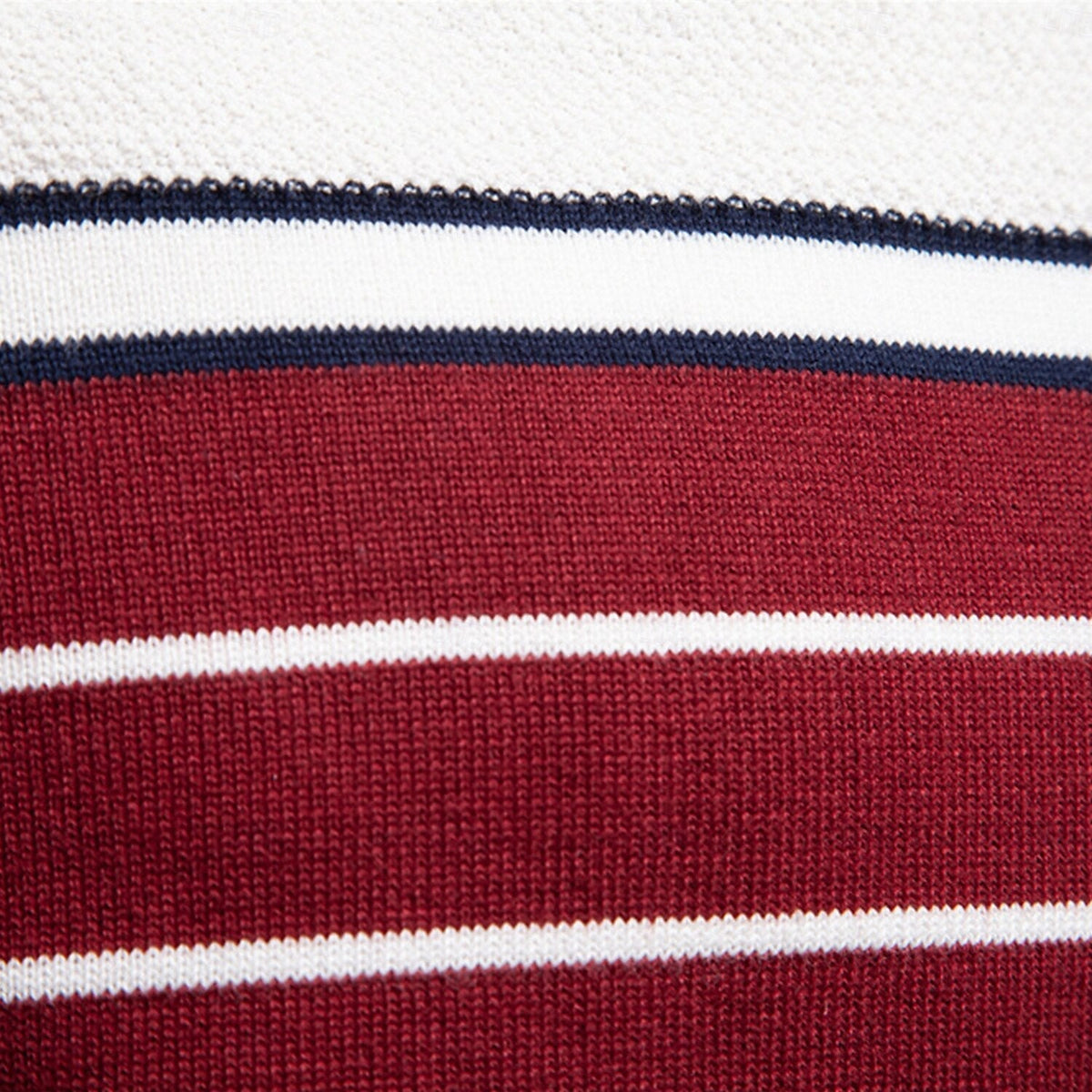Griffin Men's Striped Crew Neck Sweater