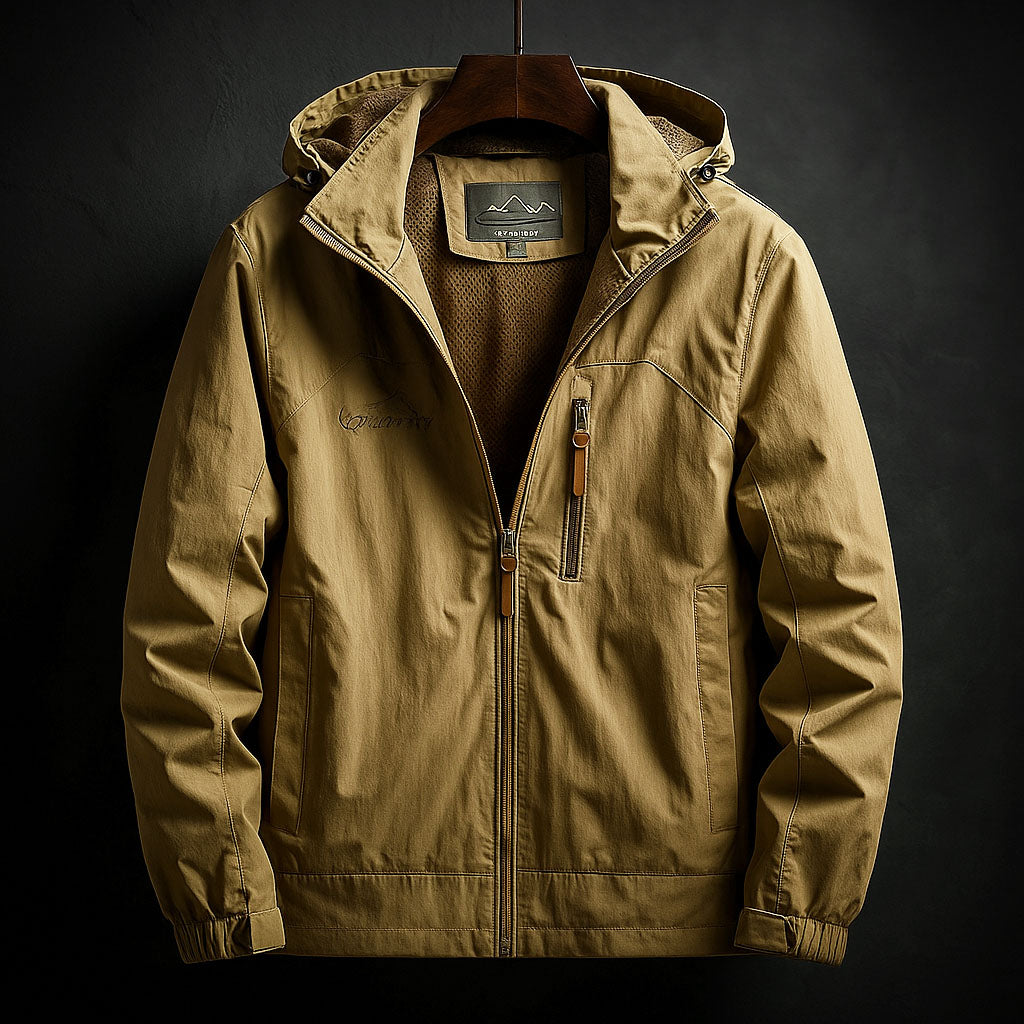 Elijah Men’s Lightweight Jacket – Windproof Waterproof Shell