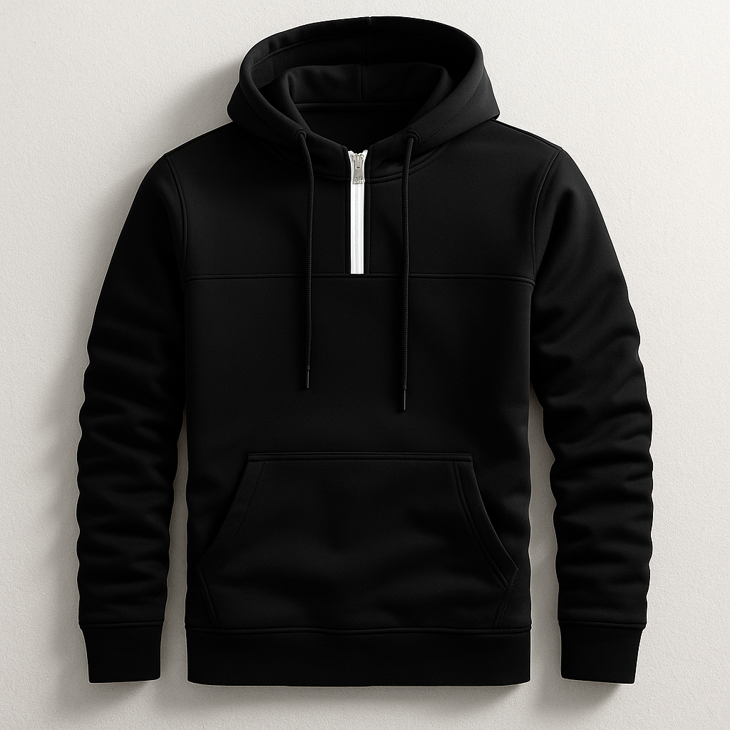 Elmer Men’s Half-Zip Hoodie – Premium Fleece Jacket