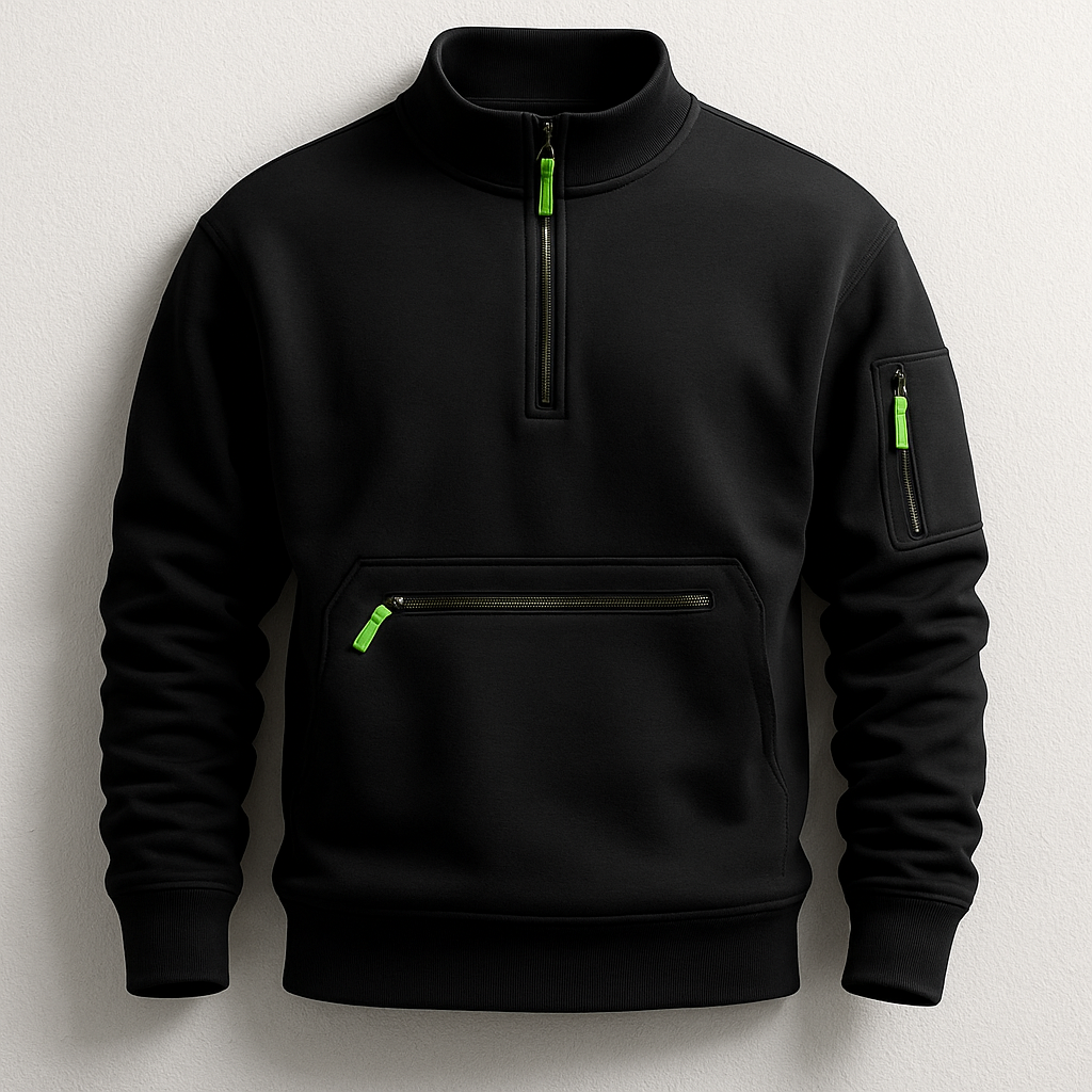 Daniel Men’s Pullover – Performance Knit Fleece with Utility Pocket