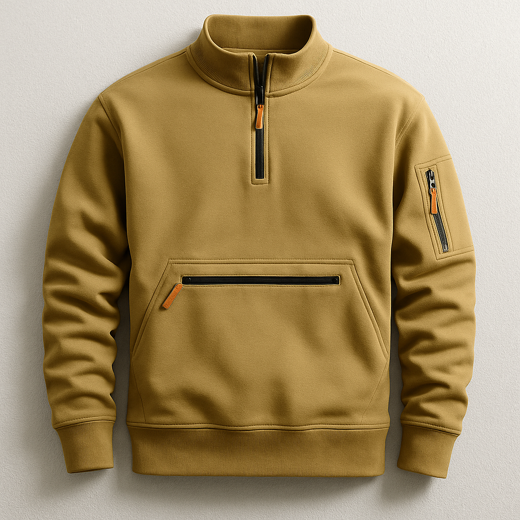 Daniel Men’s Pullover – Performance Knit Fleece with Utility Pocket