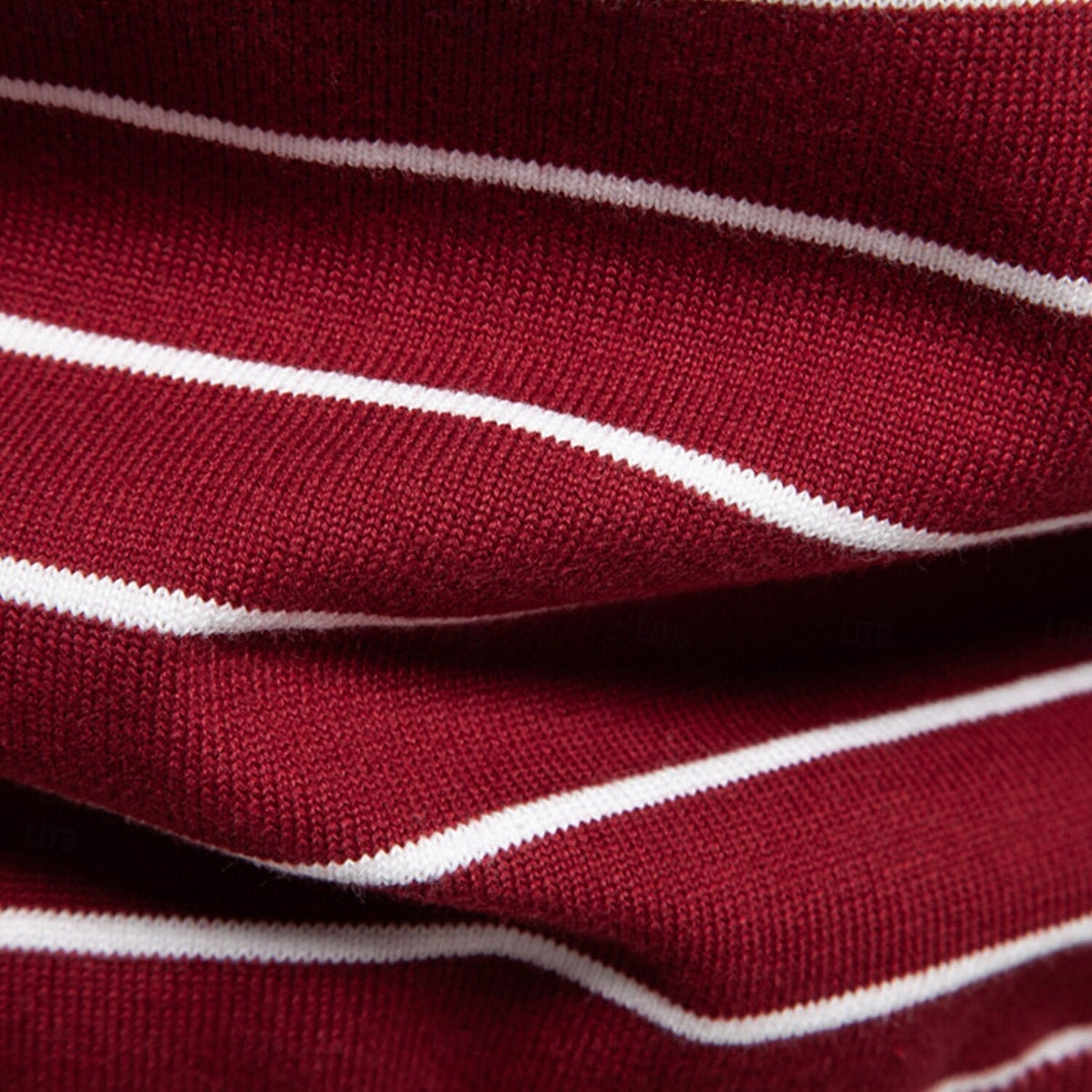 Griffin Men's Striped Crew Neck Sweater