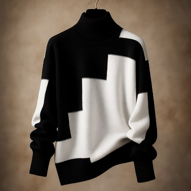 Lovi Women’s Turtleneck Sweater – Soft Knit Pullover