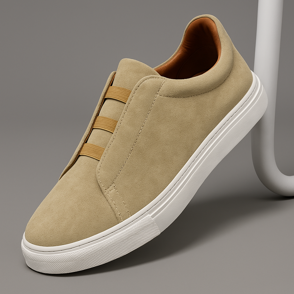 Logan Men’s Suede Sneakers – Premium Comfort & Refined Design