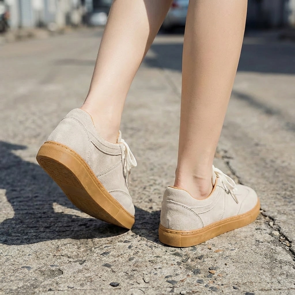 Mara Suede Sneakers – All-Season Lightweight Shoes