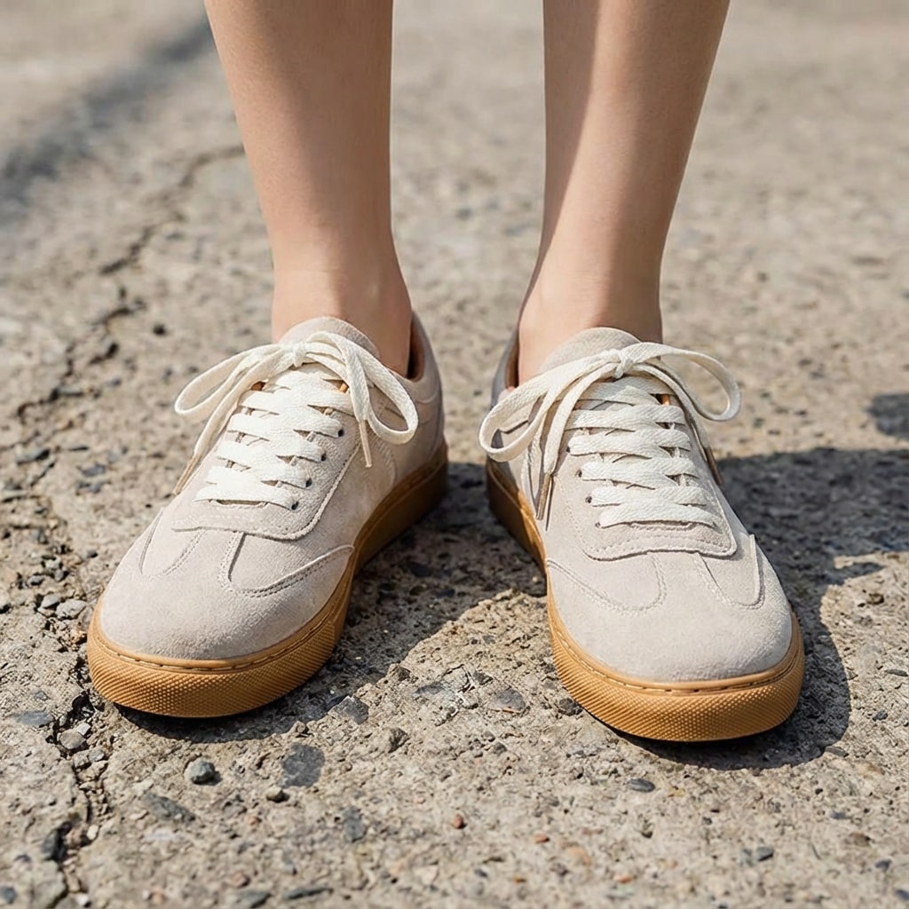 Mara Suede Sneakers – All-Season Lightweight Shoes