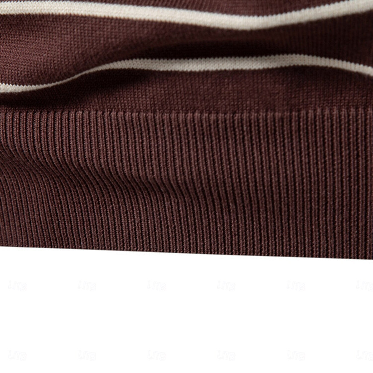 Griffin Men's Striped Crew Neck Sweater