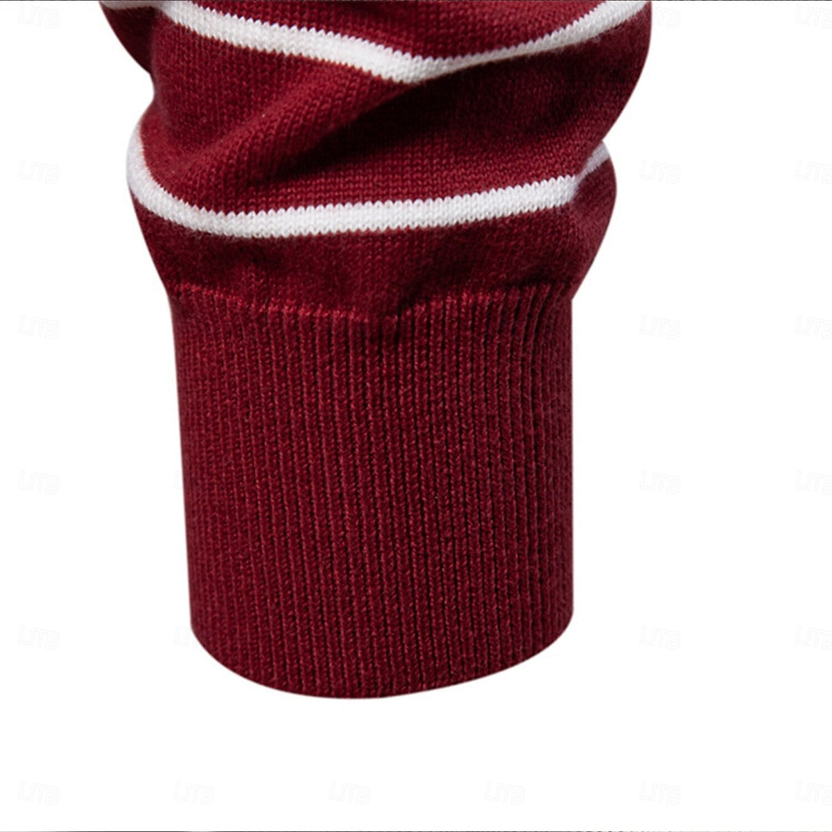 Griffin Men's Striped Crew Neck Sweater