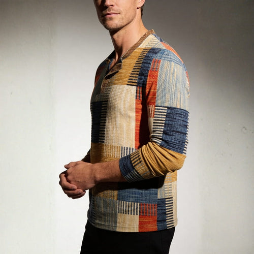 Alaric Color-Rich Long Sleeve Casual Shirt - Soft-Touch Comfort Fit Shirt