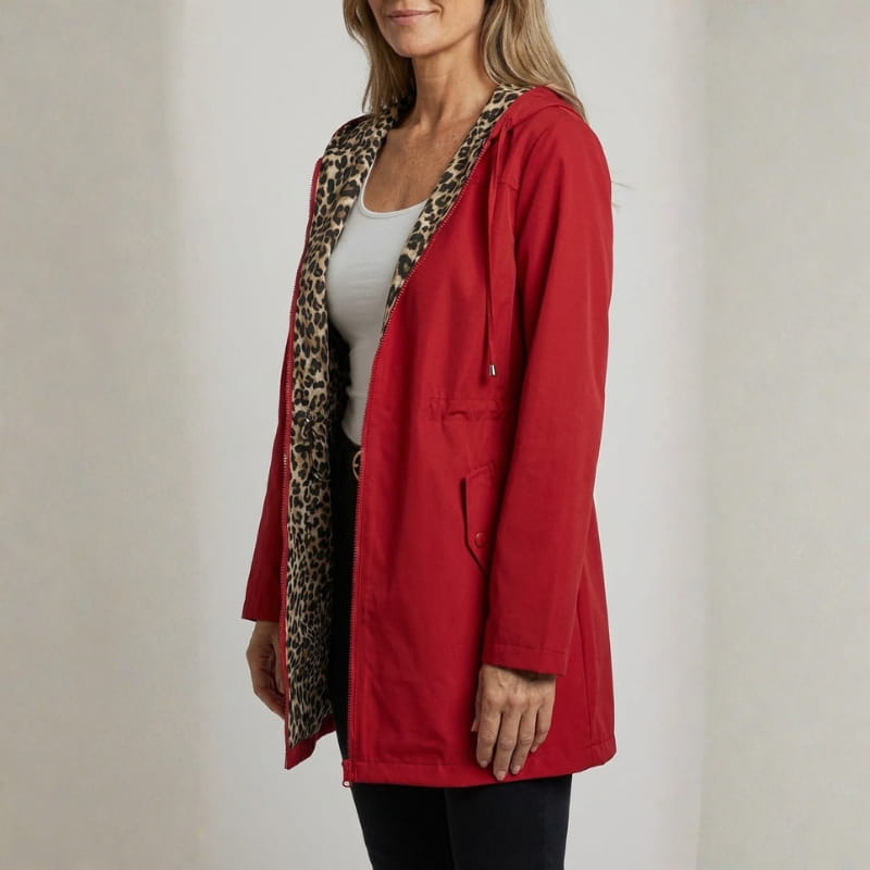 Amara Reversible Hooded Coat