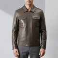 Fabian Leather Casual Jacket – Versatile Casual Layering Piece