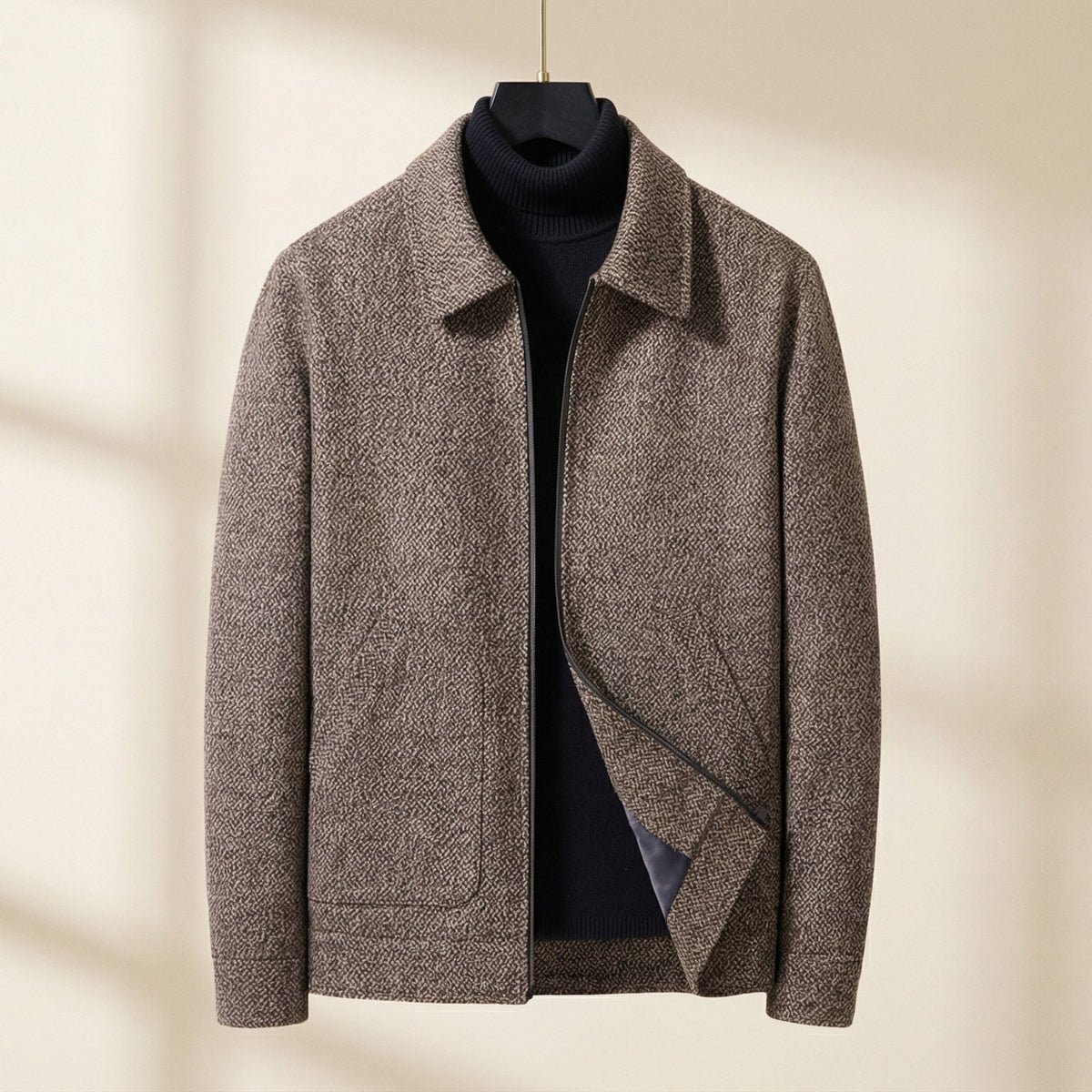 Octavio Men’s Jacket – Dense Woven Lightweight Jacket