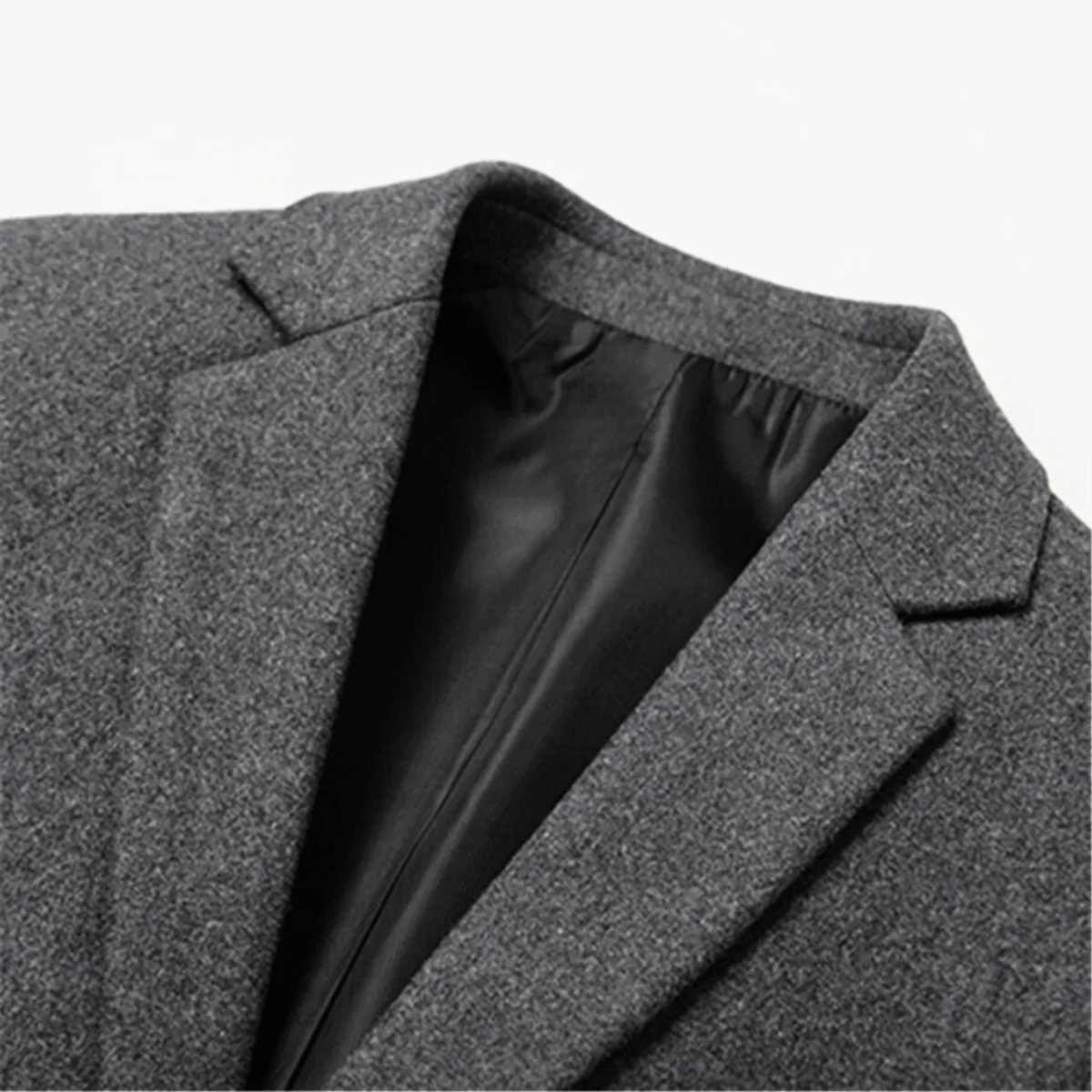 Duran Men’s Wool Blazer – Tailored Fit Sport Jacket with Sleek Lining & Front Pockets