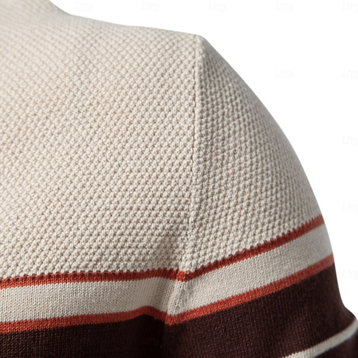 Griffin Men's Striped Crew Neck Sweater