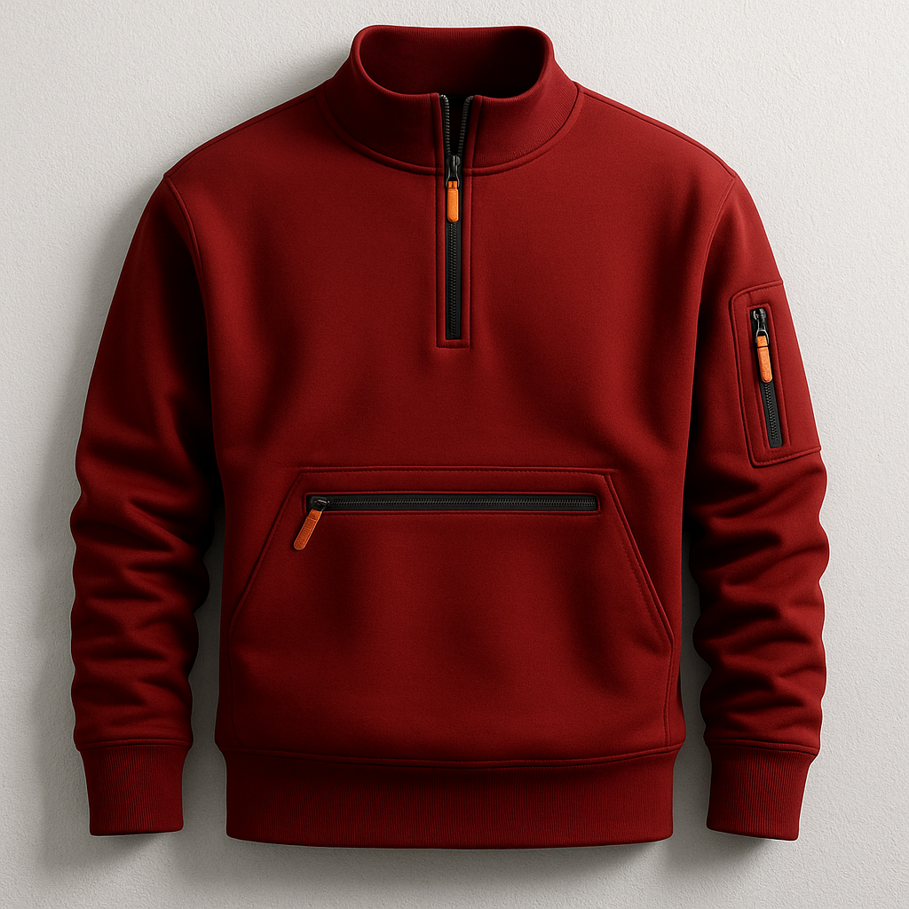 Daniel Men’s Pullover – Performance Knit Fleece with Utility Pocket