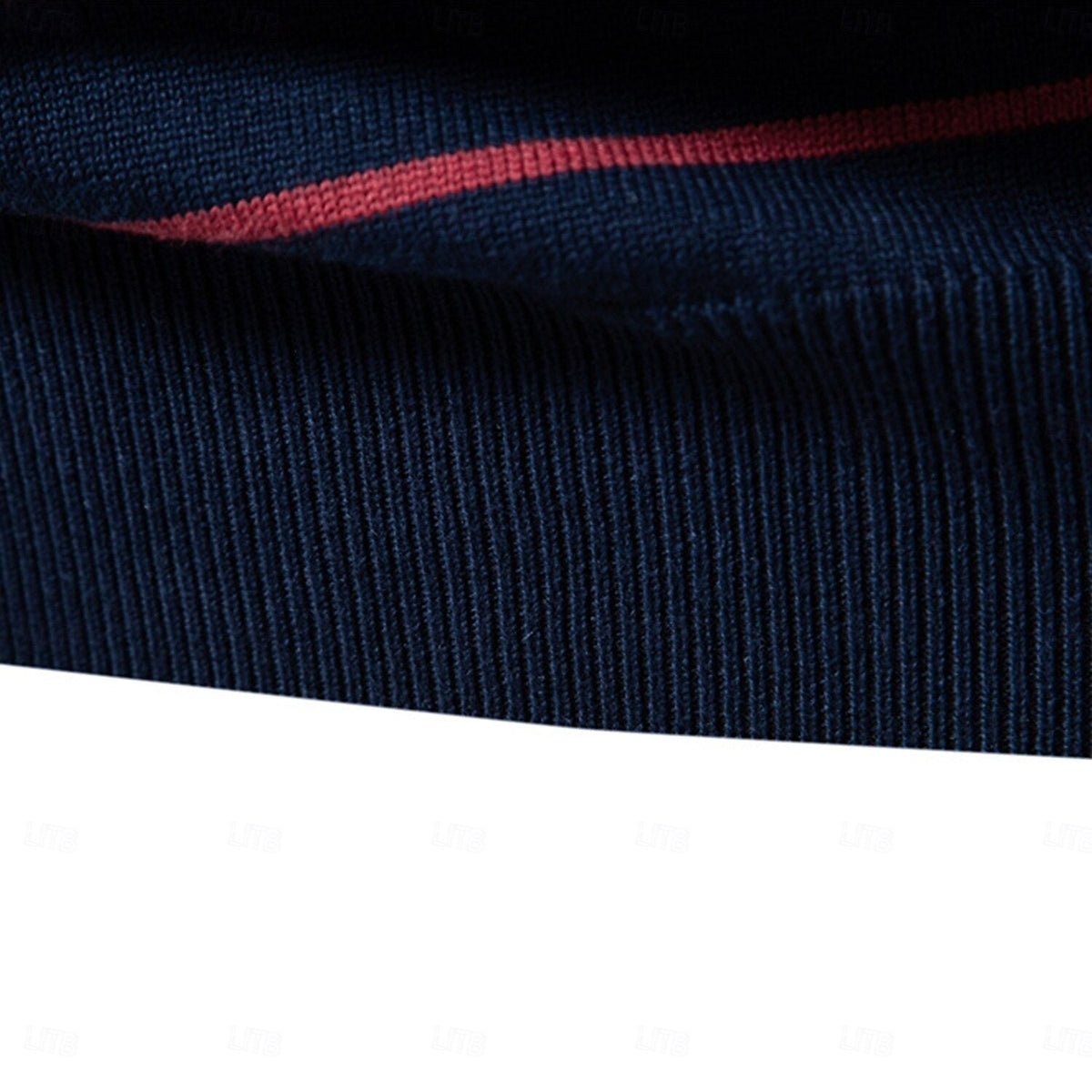 Griffin Men's Striped Crew Neck Sweater