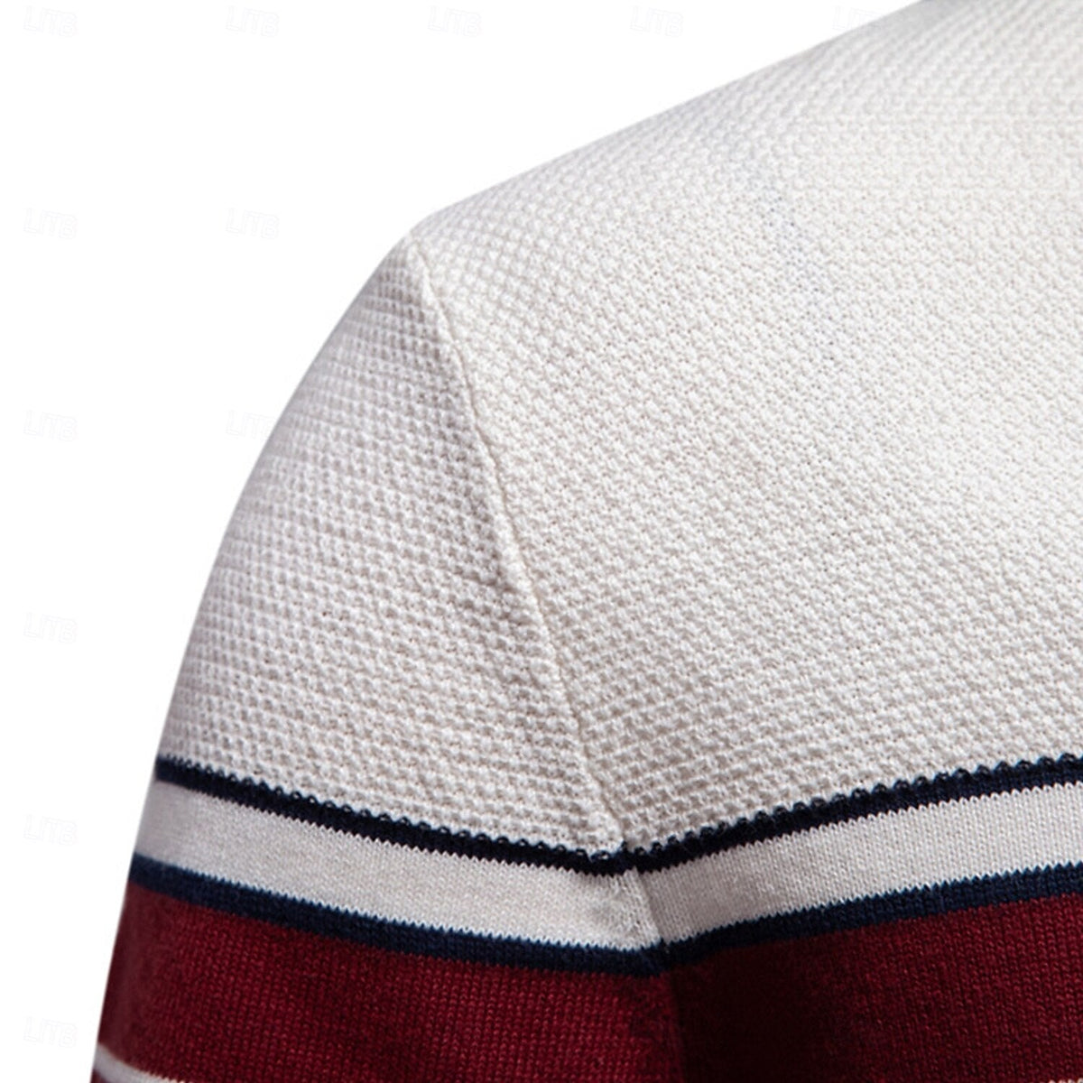 Griffin Men's Striped Crew Neck Sweater